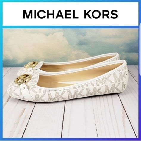 michael kors kendrick vanilla|michael kors vanilla flats 8m.